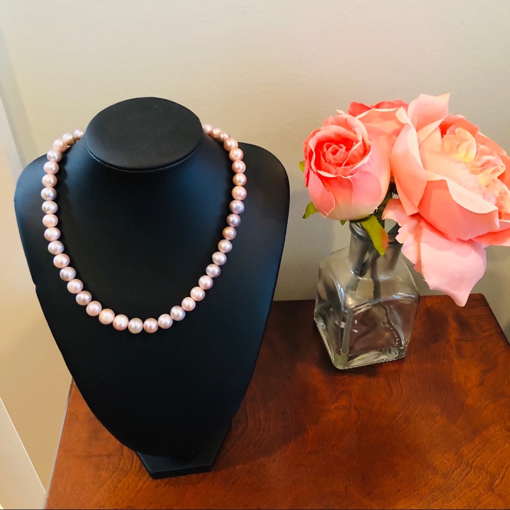 Pastel Purple and Pink Pearls from Bangladesh